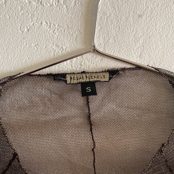Rozae Nichols mesh cardigan size small - Picture 7 of 8